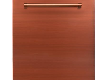 ZLINE 24 in. Dishwasher Panel with Traditional Handle (DP-H-24) [Color: Copper] Sale