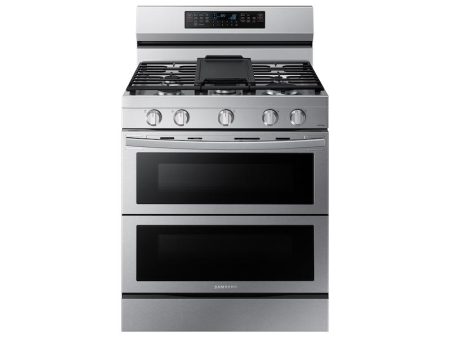 6.0 cu. ft. Smart Freestanding Gas Range with Flex Duo™, Stainless Cooktop & Air Fry in Stainless Steel Online Sale