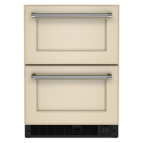 24  Panel-Ready Undercounter Double-Drawer Refrigerator Freezer Online