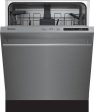 24in Dishwasher ADA SS w  bar handle 48dBA top control 6 cycle, beam on floor Hot on Sale