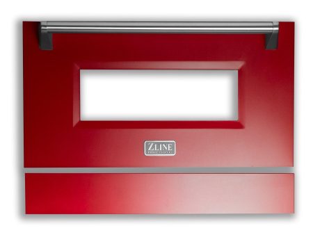 ZLINE 36 in. Range Door in Multiple Finishes (RA-DR-36) [Color: Red Matte] Hot on Sale