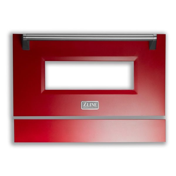 ZLINE 36 in. Range Door in Multiple Finishes (RA-DR-36) [Color: Red Matte] Hot on Sale