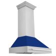 ZLINE 36 in. Stainless Steel Range Hood with Stainless Steel Handle (8654STX-36) [Color: Red Matte] For Discount