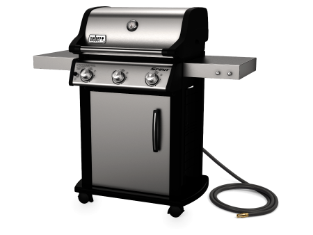 Spirit S-315 Gas Grill (Natural Gas) - Stainless Steel Fashion