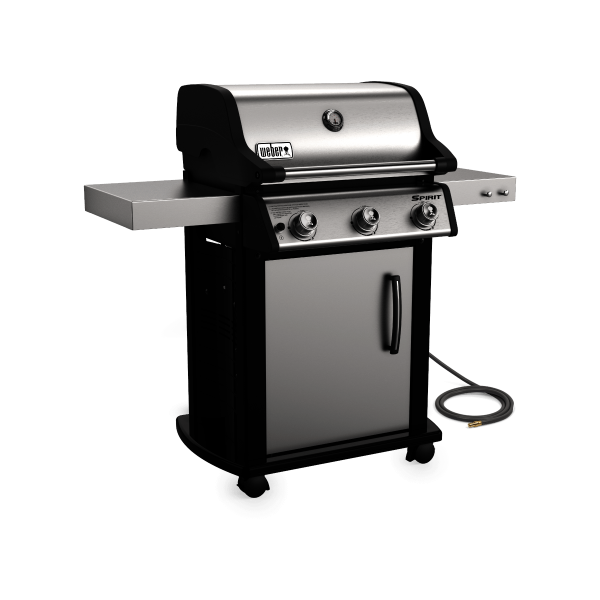 Spirit S-315 Gas Grill (Natural Gas) - Stainless Steel Fashion