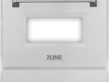 ZLINE 24 in. Range Door in Multiple Finishes [Color: Durasnow] Sale