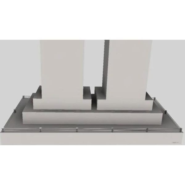 Vent-A-Hood Hotte de cuisinière à plafond îlot de 60 po. CILH9-2+260SS Hot on Sale