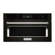 KitchenAid Four à micro-ondes encastrable de 27 po, 1.4 pi cu avec convection KMBP107EBS Online