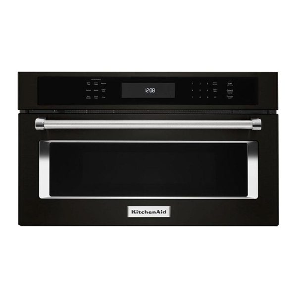 KitchenAid Four à micro-ondes encastrable de 27 po, 1.4 pi cu avec convection KMBP107EBS Online