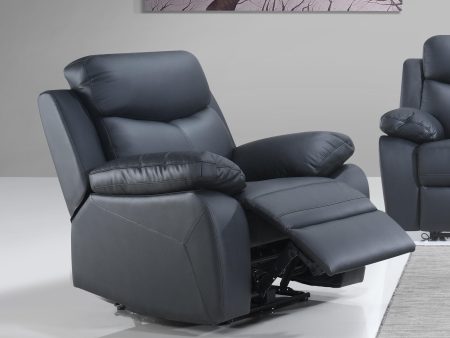 IFDC Fauteuil inclinable motorisé en cuir et aspect cuir IF 8120 - C Online Sale