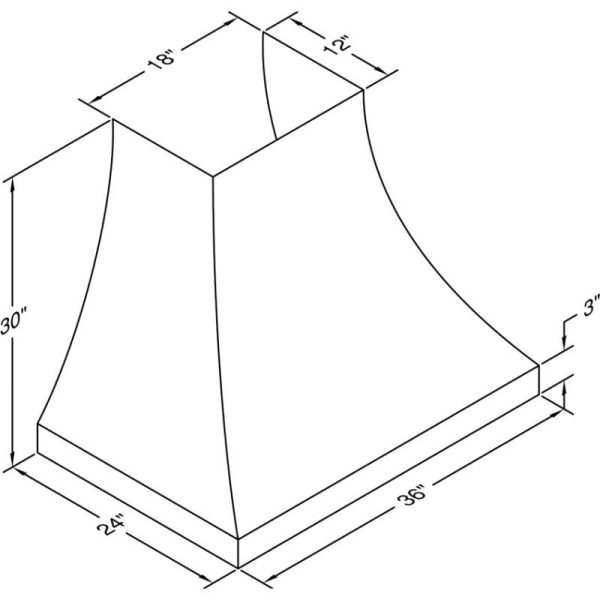 Vent-A-Hood Hotte de cuisinière murale de 30 po JDH130 C2AS Supply