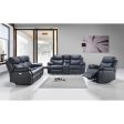 IFDC Fauteuil inclinable motorisé en cuir et aspect cuir IF 8120 - C Online Sale