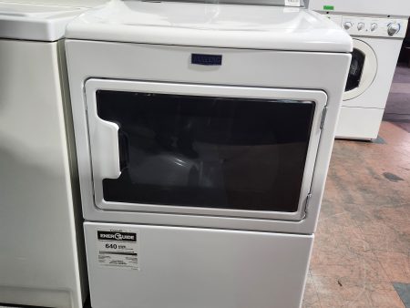 Sécheuse Blanche porte avec fenêtre  | YMEDDB765FW0 - Maytag *** USAGÉ *** Online