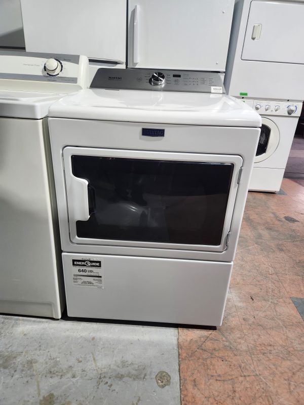 Sécheuse Blanche porte avec fenêtre  | YMEDDB765FW0 - Maytag *** USAGÉ *** Online