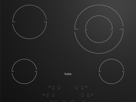 24  Built-In Electric Cooktop with 4 Burners and Touch Control Online now