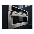 KitchenAid Four à micro-ondes encastrable de 27 po, 1.4 pi cu avec convection KMBP107ESS on Sale