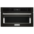 KitchenAid Four à micro-ondes encastrable de 30 po, 1.4 pi cu avec convection KMBP100EBS on Sale