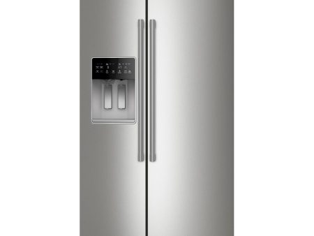 Maytag Réfrigérateur côte-à-côte de 36 pouces, 21 pi. cu. avec distributeur d eau et de glace MRSC6636RZ Discount