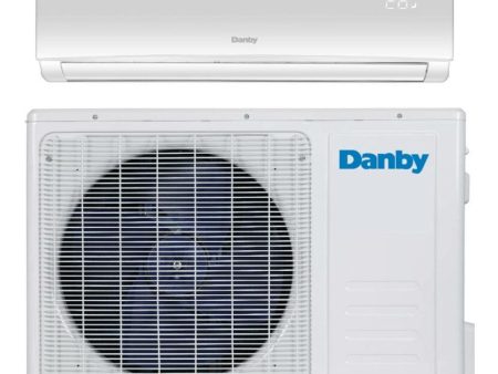 Danby Climatiseur mini-split de 8 000 BTU avec pompe à chaleur et onduleur à vitesse variable DAS180EAQHWDB Online Hot Sale