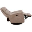 IFDC Fauteuil inclinable motorisé pivotant berçant coulissant en polyuréthane avec inclinaison à proximité du mur IF-6301 on Sale