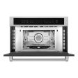 ZLINE 30 In. Microwave Oven in DuraSnow Stainless Steel with Traditional Handle (MWO-30-SS) Hot on Sale