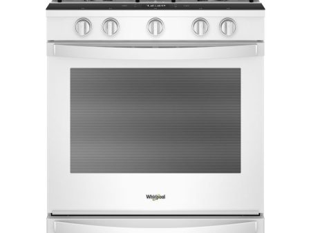 Whirlpool Cuisinière encastrable à gaz de 30 po WEG750H0HW Cheap