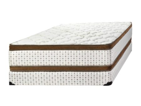 IFDC Matelas Royal Supreme à plateau-coussin et sommier pour grand lit Discount