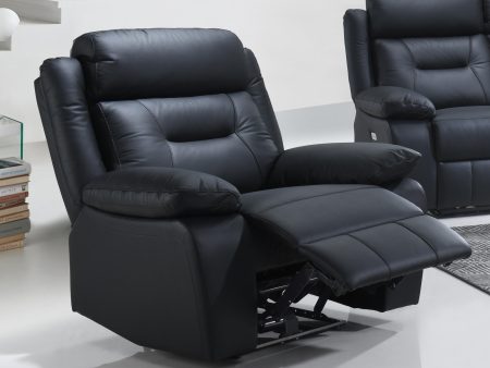 IFDC Fauteuil inclinable motorisé en cuir et aspect cuir IF 8110 - C For Cheap