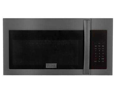 ZLINE Over the Range Convection Microwave Oven with Modern Handle and Color Options (MWO-OTR) [Color: Black Stainless Steel] Cheap