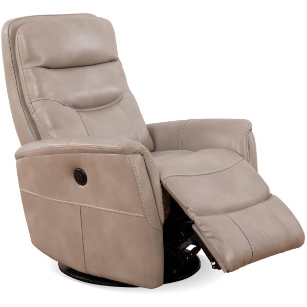 IFDC Fauteuil inclinable motorisé pivotant berçant coulissant en polyuréthane avec inclinaison à proximité du mur IF-6301 on Sale