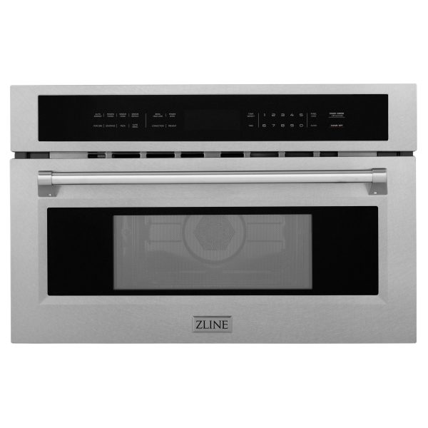 ZLINE 30 In. Microwave Oven in DuraSnow Stainless Steel with Traditional Handle (MWO-30-SS) Hot on Sale