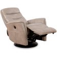 IFDC Fauteuil inclinable motorisé pivotant berçant coulissant en polyuréthane avec inclinaison à proximité du mur IF-6301 on Sale