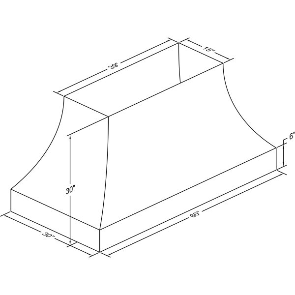 Vent-A-Hood Hotte de cuisinière à plafond de 60 po JDIH460 C3SS For Discount