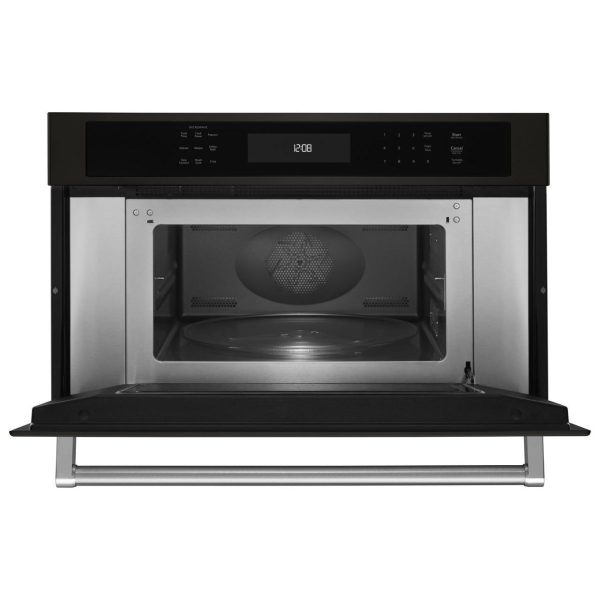 KitchenAid Four à micro-ondes encastrable de 30 po, 1.4 pi cu avec convection KMBP100EBS on Sale