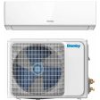 Danby Climatiseur mini-split de 17 000 BTU avec pompe à chaleur et onduleur à vitesse variable DAS170GAHWDB Fashion