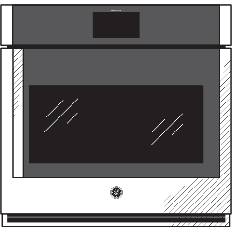 GE Profile™ 30  Smart Built-In Convection Single Wall Oven with Right-Hand Side-Swing Doors Fashion