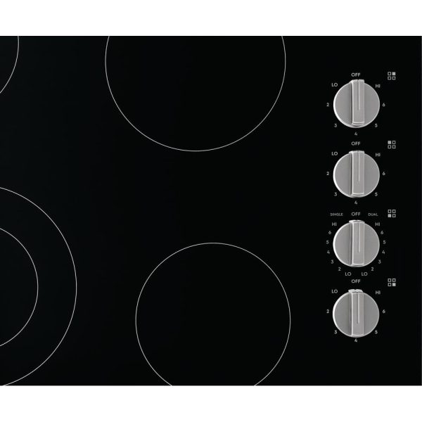 Electrolux Table de cuisson encastrée électrique de 24 pouces ECCE242CAS Online Sale