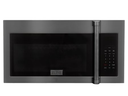 ZLINE 30 in. Over the Range Convection Microwave Oven with Traditional Handle and Color Options (MWO-OTR-H) [Color: Black Stainless Steel] Online Hot Sale