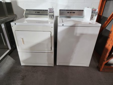 Ensemble pour Lessive commerciale payante | CAM2762TQ2   YCEM2760KQ3 - Whirlpool *** USAGÉ *** For Sale