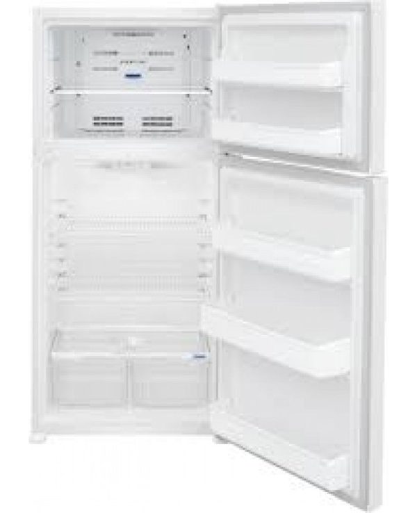 Réfrigérateur 30  à congélateur en haut de 18 pi³ Blanc Frigidaire FFTR1814TWW [BOITE OUVERTE] Discount