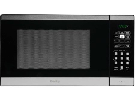 Danby Four à micro-ondes de comptoir de 17 po, 1.1 pi.cu. avec 6 options pratiques de cuisson automatique DBMW1126BBS Cheap