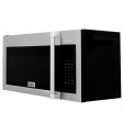 ZLINE 30 in. Over the Range Convection Microwave Oven with Traditional Handle and Color Options (MWO-OTR-H) [Color: Stainless Steel] Supply