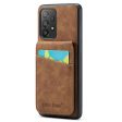 FIERRE SHANN For Samsung Galaxy A23 4G   A23 5G (Global Version) Card Slots PU Leather+TPU Phone Case with Kickstand Online Hot Sale