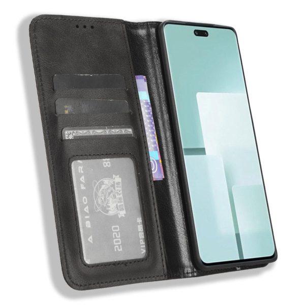 For Xiaomi Civi 3 5G Retro Phone Case Stand PU Leather Wallet Mobile Phone Anti-Scratch Cover Sale